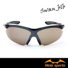 mola摩拉運動太陽眼鏡  uv400 超輕量 男女 跑步高爾夫自行車 Swan-blb