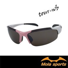 MOLA摩拉兒童運動太陽眼鏡 女款 UV400 安全鏡片 7-12歲Tour-wb