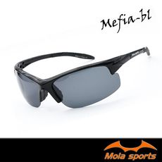 MOLA摩拉超輕量21g運動太陽眼鏡 UV400 男女 戶外 自行車 跑步 mefia-bl