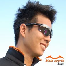 MOLA摩拉運動太陽眼鏡墨鏡 超輕 男女可戴 uv400 跑步高爾夫自行車防紫外線時尚戶外休閒太陽眼