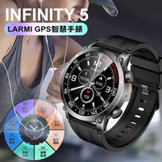 樂米LARMI 智慧手錶 INFINITY 5 旗艦版- IP68級防水/藍芽通話/GPS精準定位