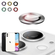 NISDA for iPhone 11 6.1吋 航太鋁鏡頭保護套環 9H鏡頭玻璃膜-綠色