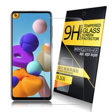 NISDA for 三星 Galaxy A21s 鋼化 9H 0.33mm玻璃螢幕貼-非滿版