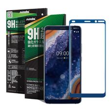 NISDA for NOKIA 9 PureView 完美滿版玻璃保護貼-藍