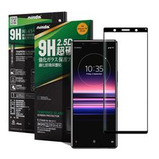 NISDA for SONY Xperia 5 完美滿版鋼化玻璃保護貼- 黑