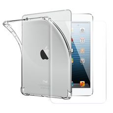 CITY for iPad mini 1/2/3通用平板5D 4角軍規防摔殼+專用玻璃貼組合