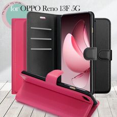 Dapad for OPPO Reno 13F 5G 百搭時代多卡式夾層皮套