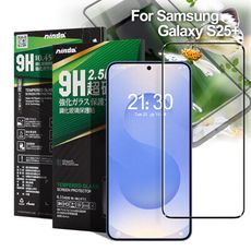 NISDA For Samsung Galaxy S25+ 完美滿版玻璃保護貼-黑