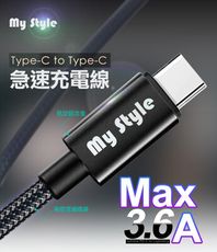 CITY35W Gan氮化鎵Type-C(PD)+USB快充黑+MS CtoC耐彎折編織線1.2米銀