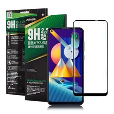 NISDA for 三星 Samsung Galaxy M11 完美滿版玻璃保護貼-黑