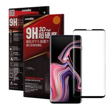 NISDA for 三星 Galaxy S10+/10 Plus 滿版3D框膠指紋解鎖版鋼化玻璃貼