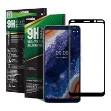 NISDA for NOKIA 9 PureView 完美滿版玻璃保護貼-黑