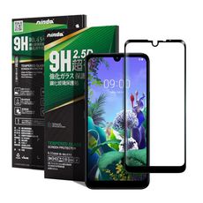 NISDA for LG Q60 完美滿版玻璃保護貼-黑