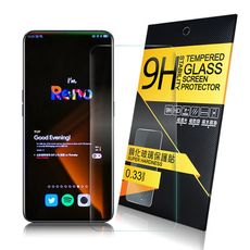 NISDA for OPPO RENO 鋼化 9H 0.33mm玻璃螢幕貼-非滿版