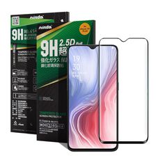 NISDA for OPPO Reno Z 完美滿版玻璃保護貼-黑