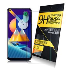 NISDA for 三星 Galaxy M11 鋼化 9H 0.33mm玻璃螢幕貼-非滿版