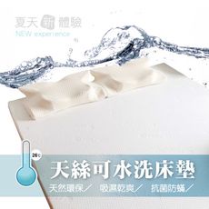 [AndyBedding]MIT天絲水洗床墊-單人3尺