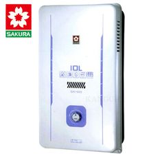 櫻花牌 GH1005 新式水箱10L一般屋外型熱水器