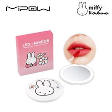 Miffy X MIPOW Miffy 充電式LED燈化妝鏡【94號鋪】