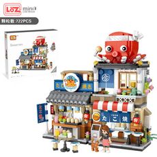 LOZ日式商店玩具積木