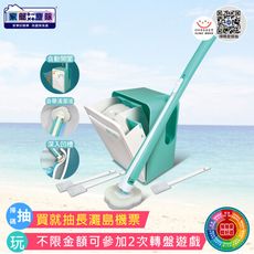 家簡塵除 極淨拋棄式馬桶刷(1桿1座8片拋棄式替換刷頭+8支縫隙刷)