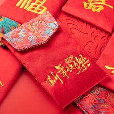 雙喜刺繡布藝紅包 新年紅包袋 1入裝【樂晨居家】