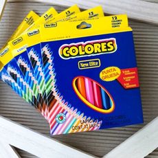 繪畫文具【COLORES】色鉛筆 (12色) 色鉛筆 鉛筆 繪畫 文具 彩色鉛筆 畫筆