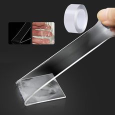 雙面膠帶 奈米無痕魔力膠帶 無痕貼 無痕膠帶 隨手貼 強力膠帶 防水膠帶 透明萬用貼 強力黏性 加厚