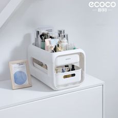 【ECOCO意可可】桌上收納架 雙層款 零食櫃 置物盒 收納盒 置物架 置物櫃 收納櫃 零食架