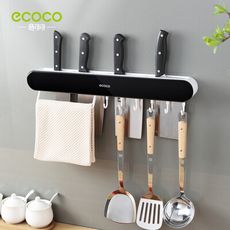 【ECOCO 意可可】刀具架-長款 壁掛式 刀架 收納架 廚房 餐具 菜刀 抹布 收納