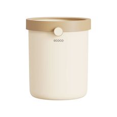 【ECOCO】敞口垃圾桶-落地款 16L 垃圾桶 浴室垃圾桶 垃圾筒 廚餘桶 收納桶 敞口 圓形