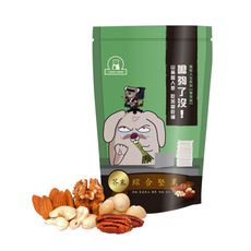 CrazyBear 頂級綜合堅果 ▸▸嗆夠了沒 微芥末風味 (夏威夷豆/腰果/杏仁果/核桃/胡桃)