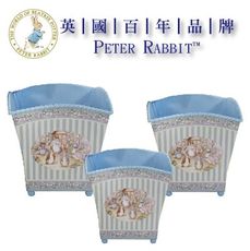 PETER RABBIT 彼得兔 比得兔馬口鐵多功能置物盒三入/組