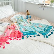 PETER RABBIT 彼得兔 比得兔莫代爾棉玫瑰長絲巾 - 2款可選