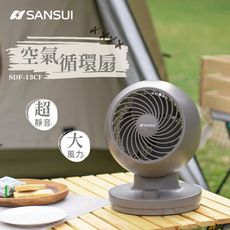 【SANSUI 山水】 7吋空氣循環扇 露營風扇 靜音 省電(SDF-13CF)