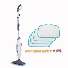 《法國CASA凱薩》蒸氣式拖把CA-117專用布(白色四入組)