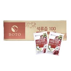 【BOTO】 韓國原裝進口 紅石榴冷翠美顏飲  80ml/包