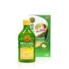 【睦樂 Mollers】 睦樂北極鱈魚肝油 侯麗芳代言 250ml/瓶 贈：5ml/包