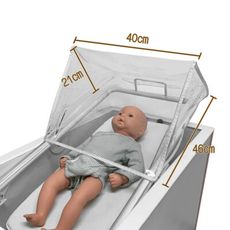 嬰兒床透明防護罩 新生兒立體隔離罩