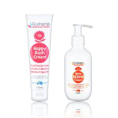 澳洲珂然【嬰兒屁屁霜100ml+嬰兒舒敏潤膚霜200ml】