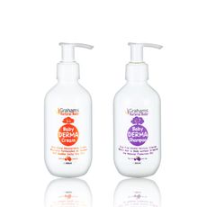 澳洲珂然【嬰兒舒敏潤膚霜200ml+嬰兒舒敏洗髮露200ml】