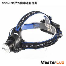 (格林)MasterLuz G03 戶外 T6 LED照明遠射頭燈 (全配)