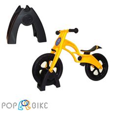 【虎兒寶】POPBIKE 兒童平衡滑步車組合 - AIR 充氣胎+置車架(六色)~限時特價