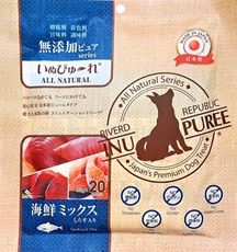 日本國產Inu puree汪寵愛-海鮮口味肉泥(天然食材無添加)(20份/包)