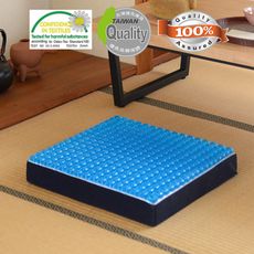 【關愛天使】雙層吸壓凝膠坐墊-GEL-SEAT-016B (適合輪椅尺寸/辦公長時間久坐)