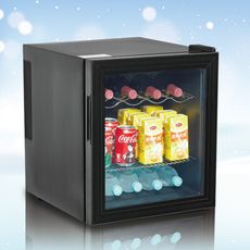 【ZANWA】晶華電子雙核芯變頻式冰箱/冷藏箱/小冰箱/紅酒櫃(ZW-46STF-B2)