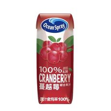 優鮮沛100%蔓越莓綜合果汁 250毫升x18瓶