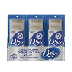 Q-Tips 紙軸綿花棒 625支*3入(1盒)