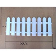 塑料柵欄片白色pvc柵欄柵欄圍欄籬笆花欄一片