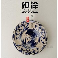 中式特色青花粗陶創意酸菜魚盆陶瓷大湯盆飯店
